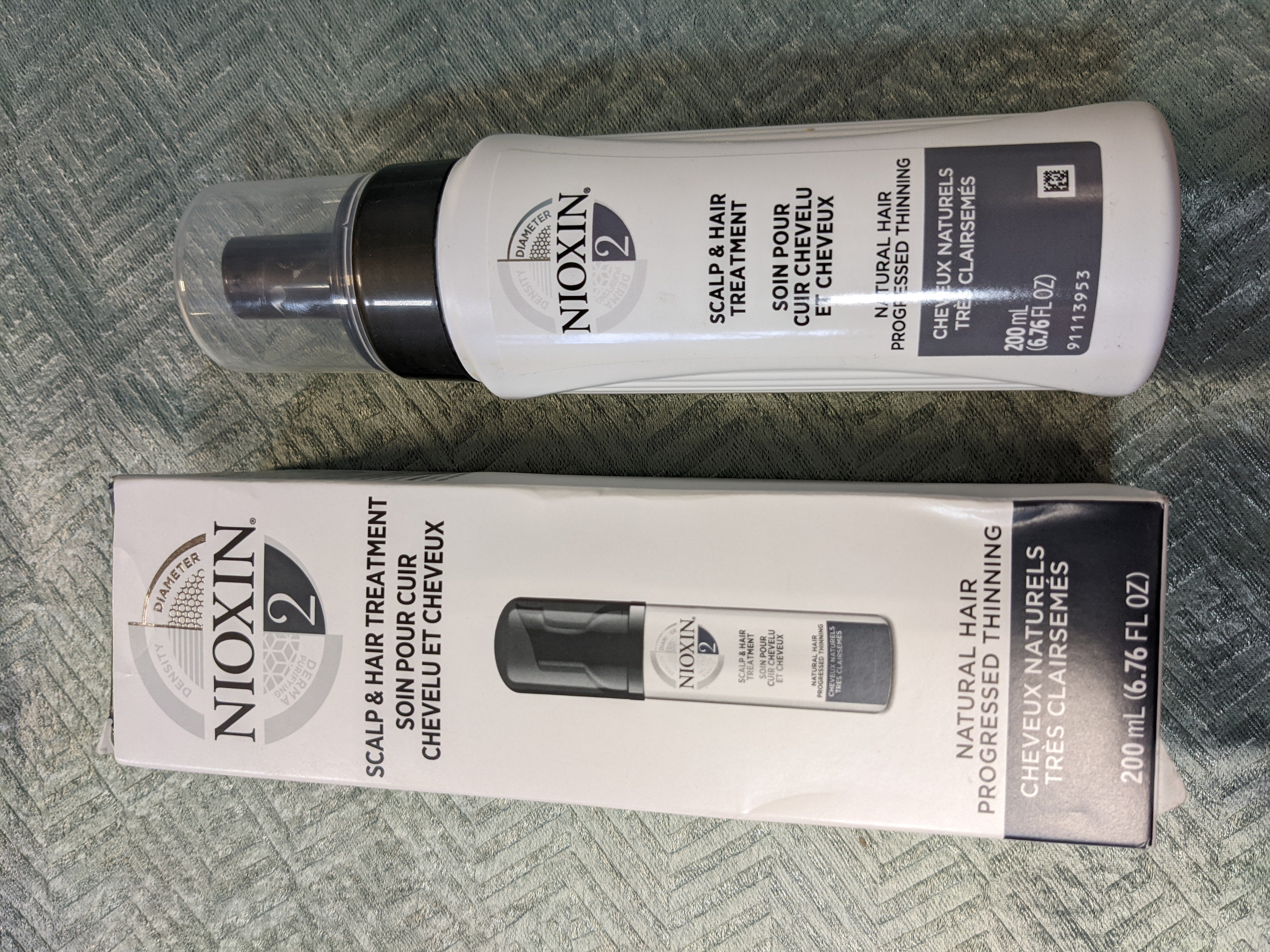Nioxin Scalp & Hair Leave-In Treatment, System 1-6 for Fine/Natural and Color/Chemically-Treated Hair with Thinning (7495983726830)